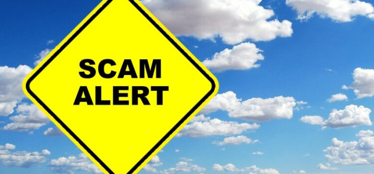 “Scam Alert – Watch out!”