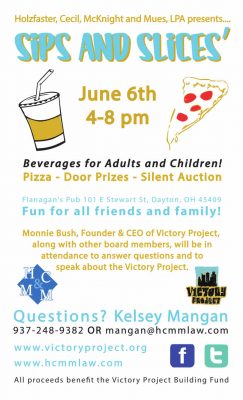 Victory Project in Dayton Ohio event announcement